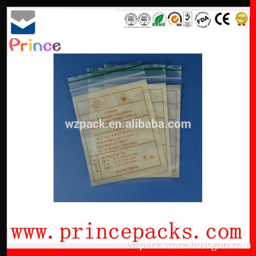 print picture on plastic bag